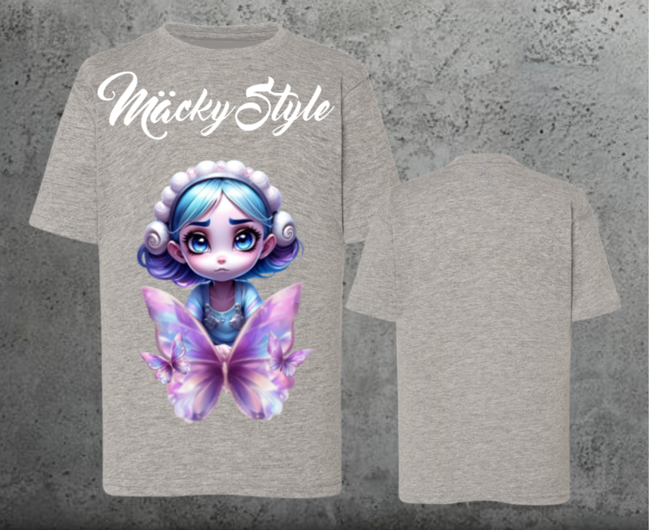 Butterfly-Fee Kids Shirt Unisex