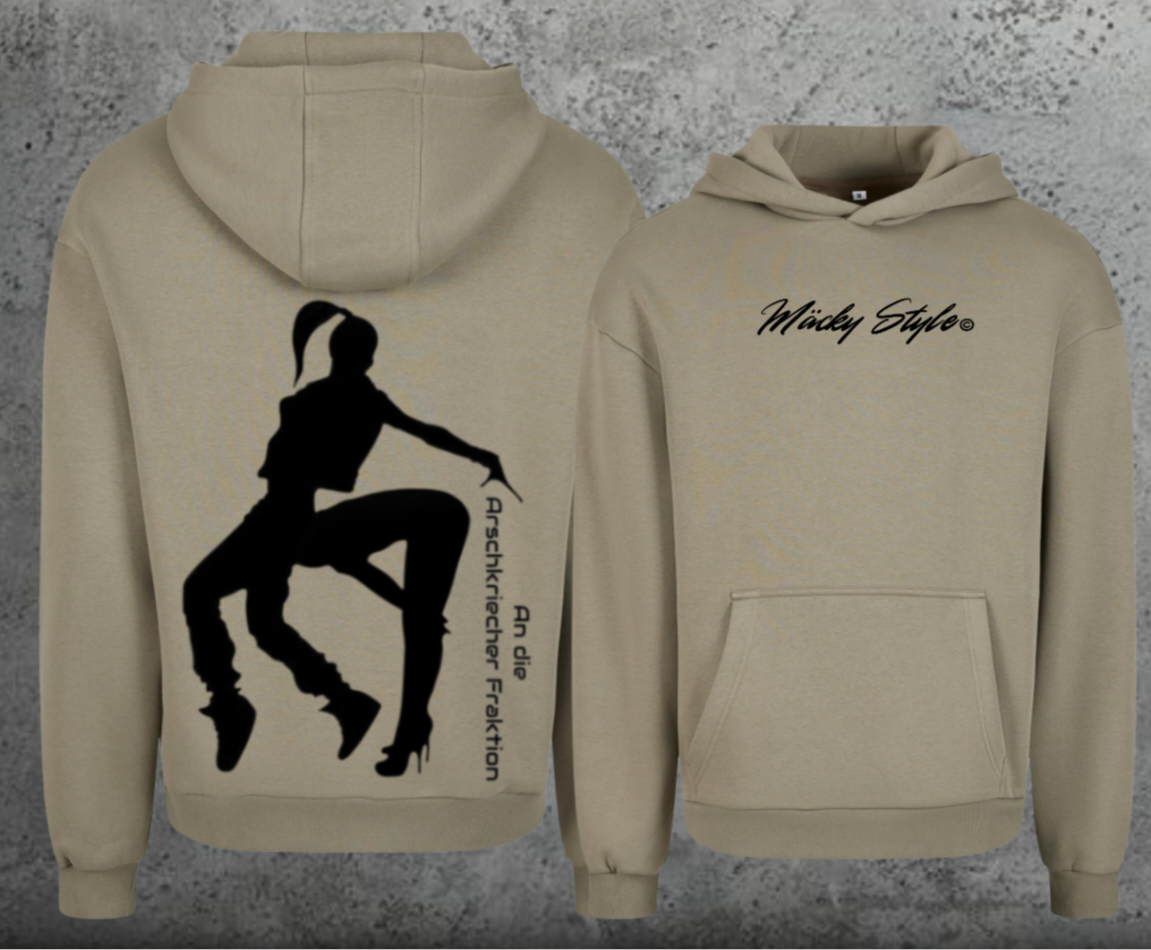 Arschkriecher Fraktion Hoodie Soft Backprint
