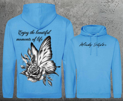 Butterfly Hoodie Unisex Backprint