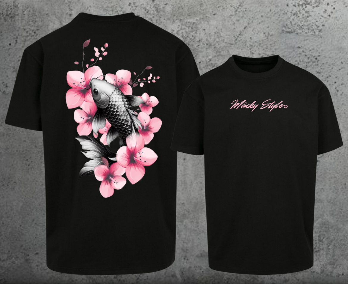 Koi Oversize Shirt Backprint