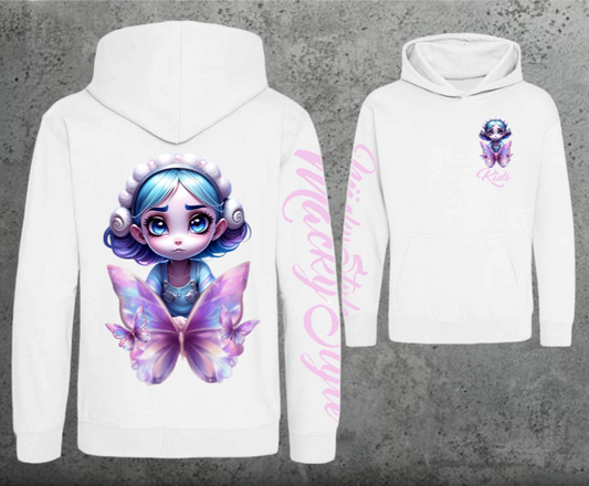 Butterfly-Fee Kids Hoodie Unisex