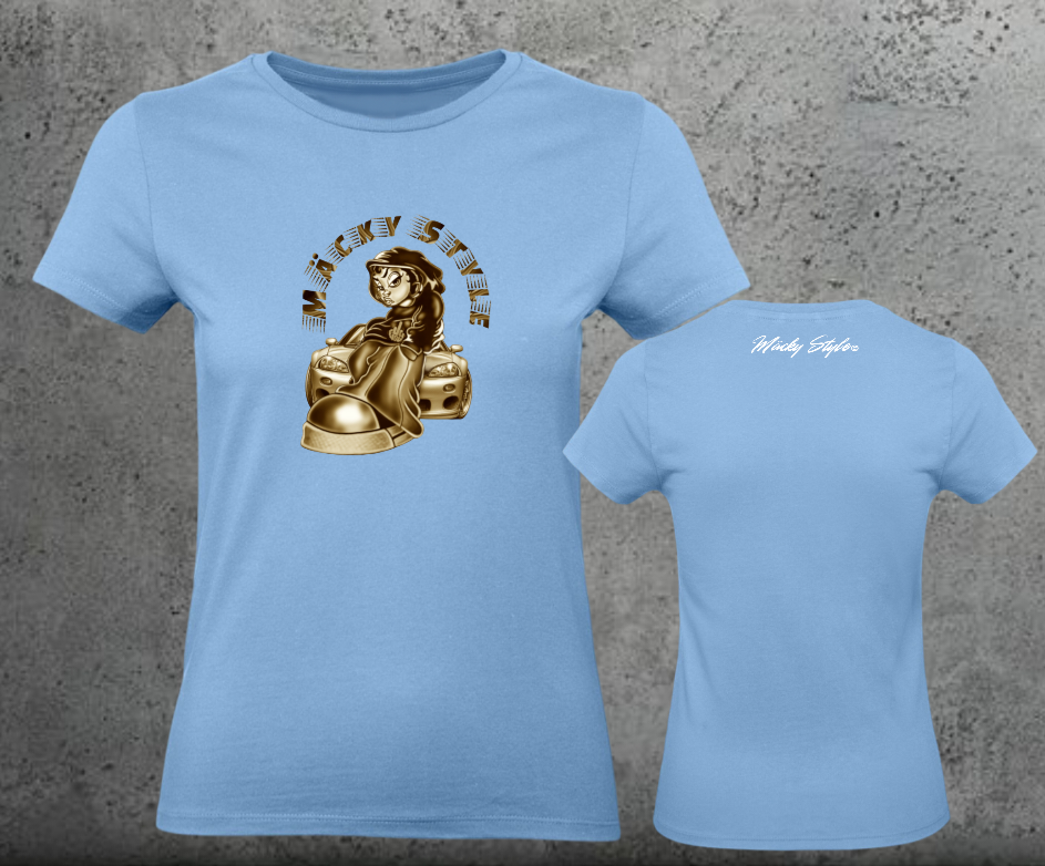 Racing Woman Shirt Frontprint