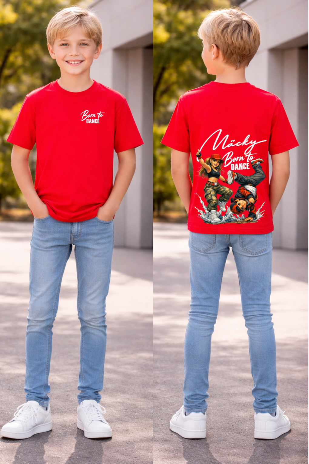 Born to Dance Kids Shirt Unisex
