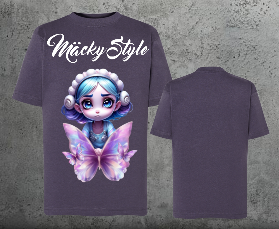 Butterfly-Fee Kids Shirt Unisex