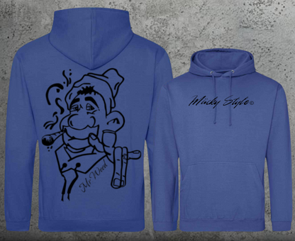 Mr. Weed Hoodie Unisex Backprint