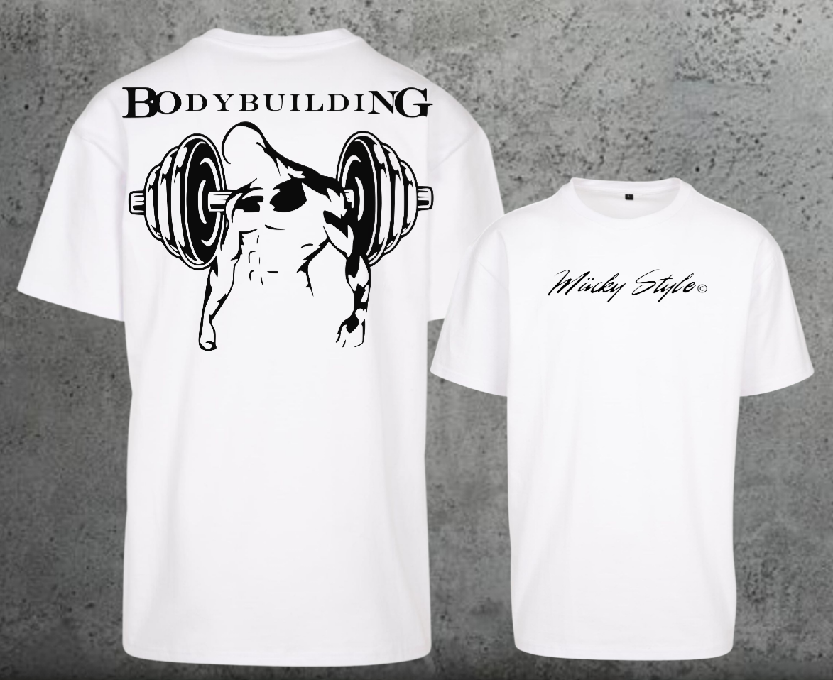 Bodybuilding Oversize Shirt Backprint