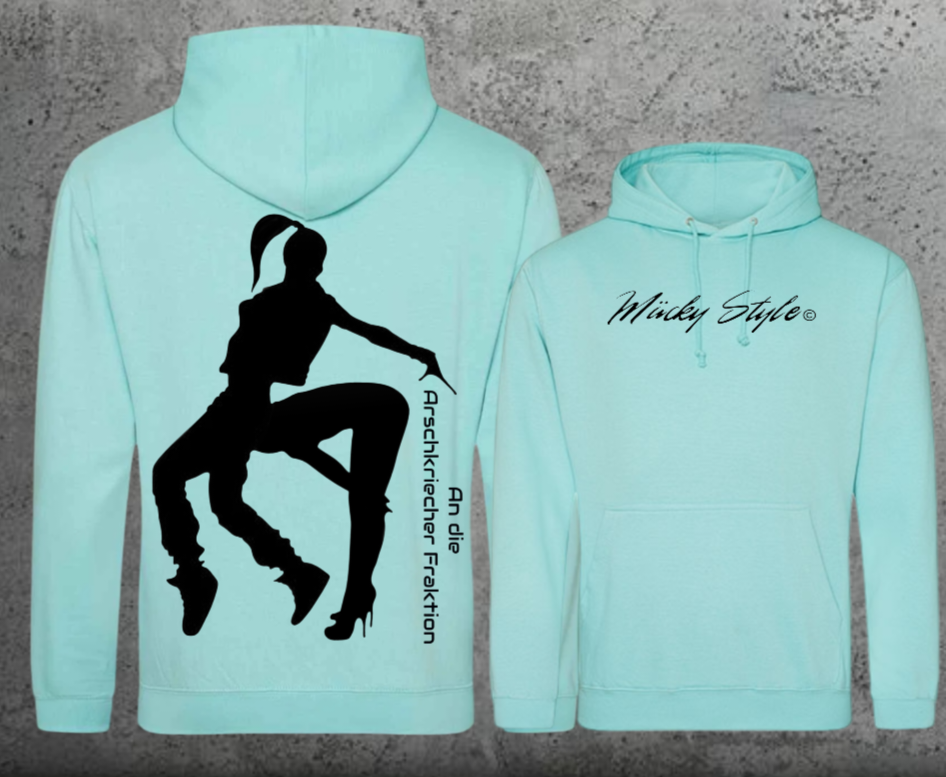 Arschkriecher Fraktion Hoodie Unisex Backprint