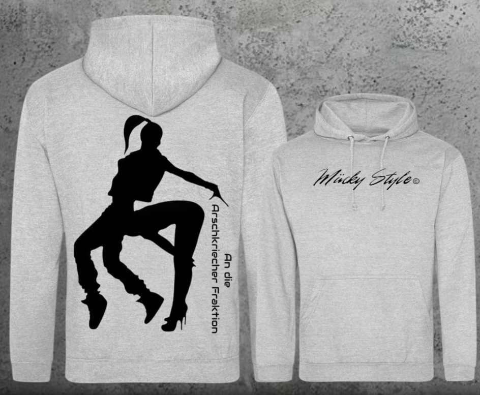 Arschkriecher Fraktion Hoodie Unisex Backprint