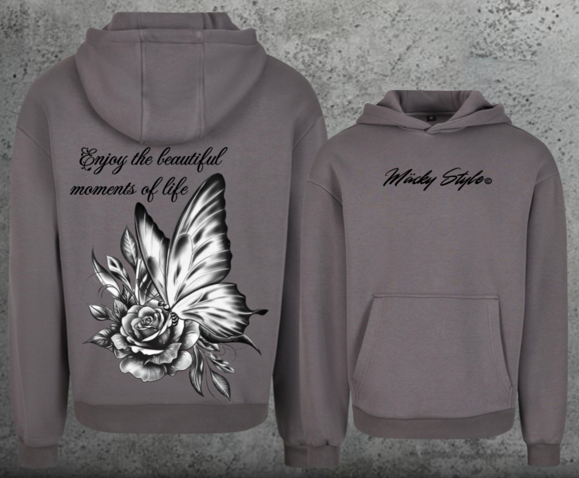 Butterfly Hoodie Soft Backprint