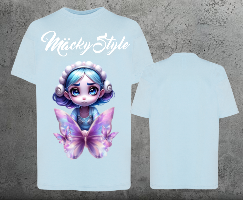 Butterfly-Fee Kids Shirt Unisex