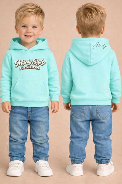 Felpa con cappuccio unisex MUSTER per bambini 