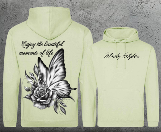 Butterfly Hoodie Unisex Backprint