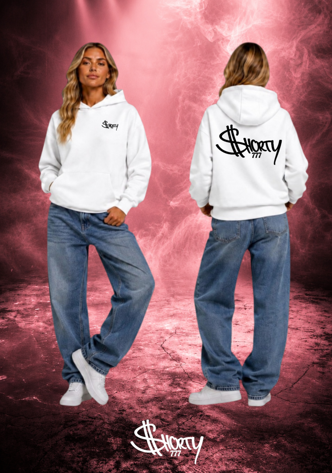 Shorty777 - Signature Hoodie Soft Backprint