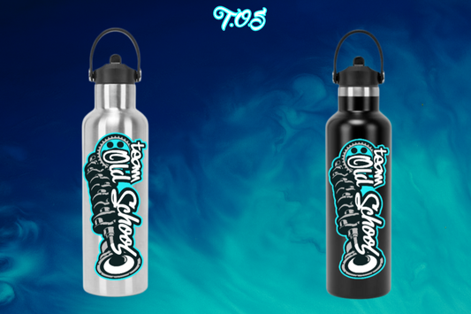 T.O.S. Dekorative Alu-Trinkflasche