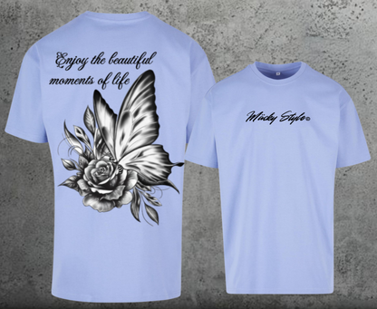Butterfly Oversize Shirt Backprint Unisex