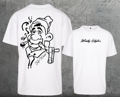 Mr.Weed Oversize Shirt Backprint Unisex
