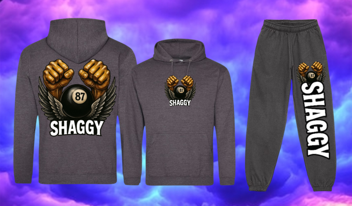 Shaggy  Unisex Jogger Front-Backprint