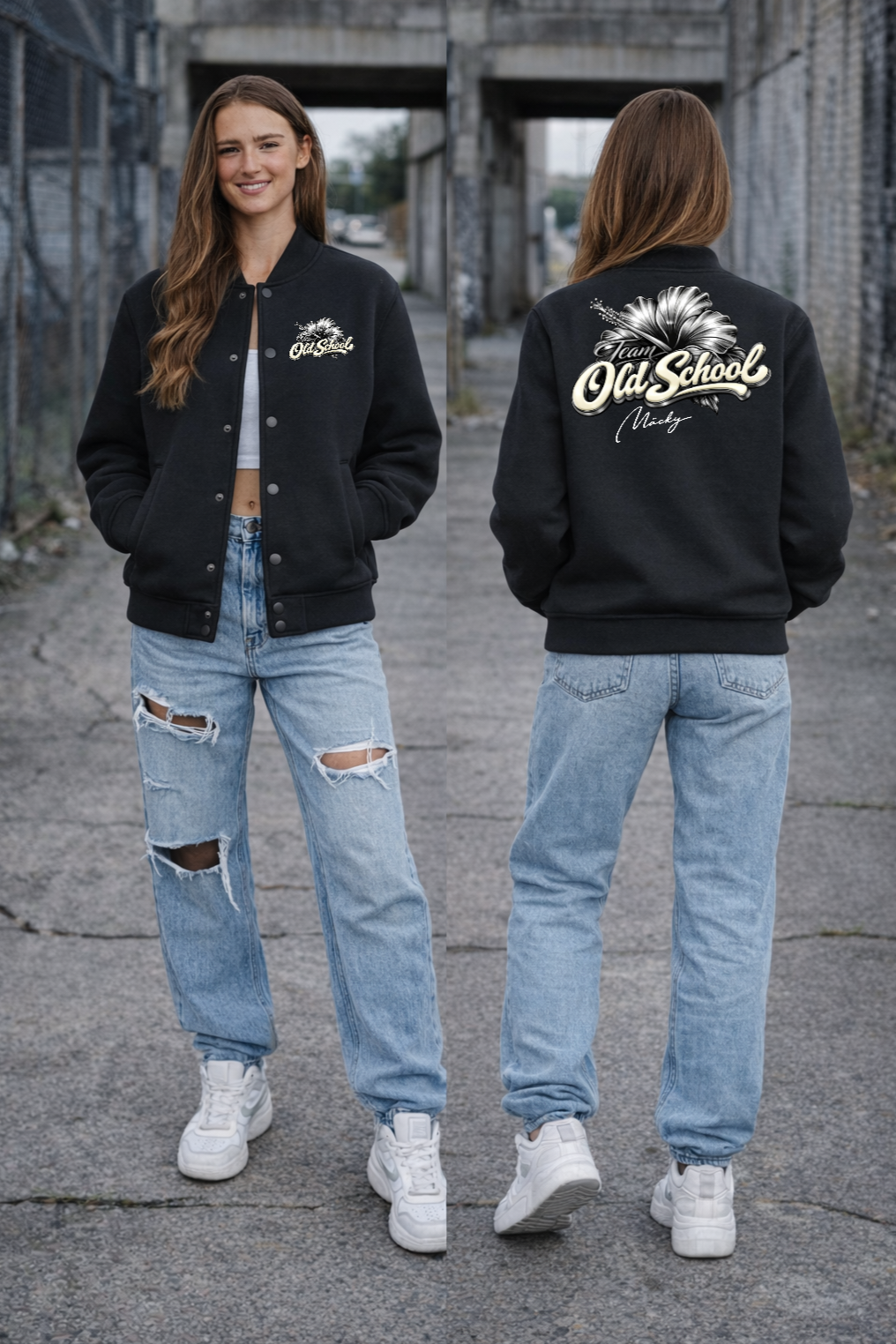 T.O.S Lilie Premium Collegejacke Unisex