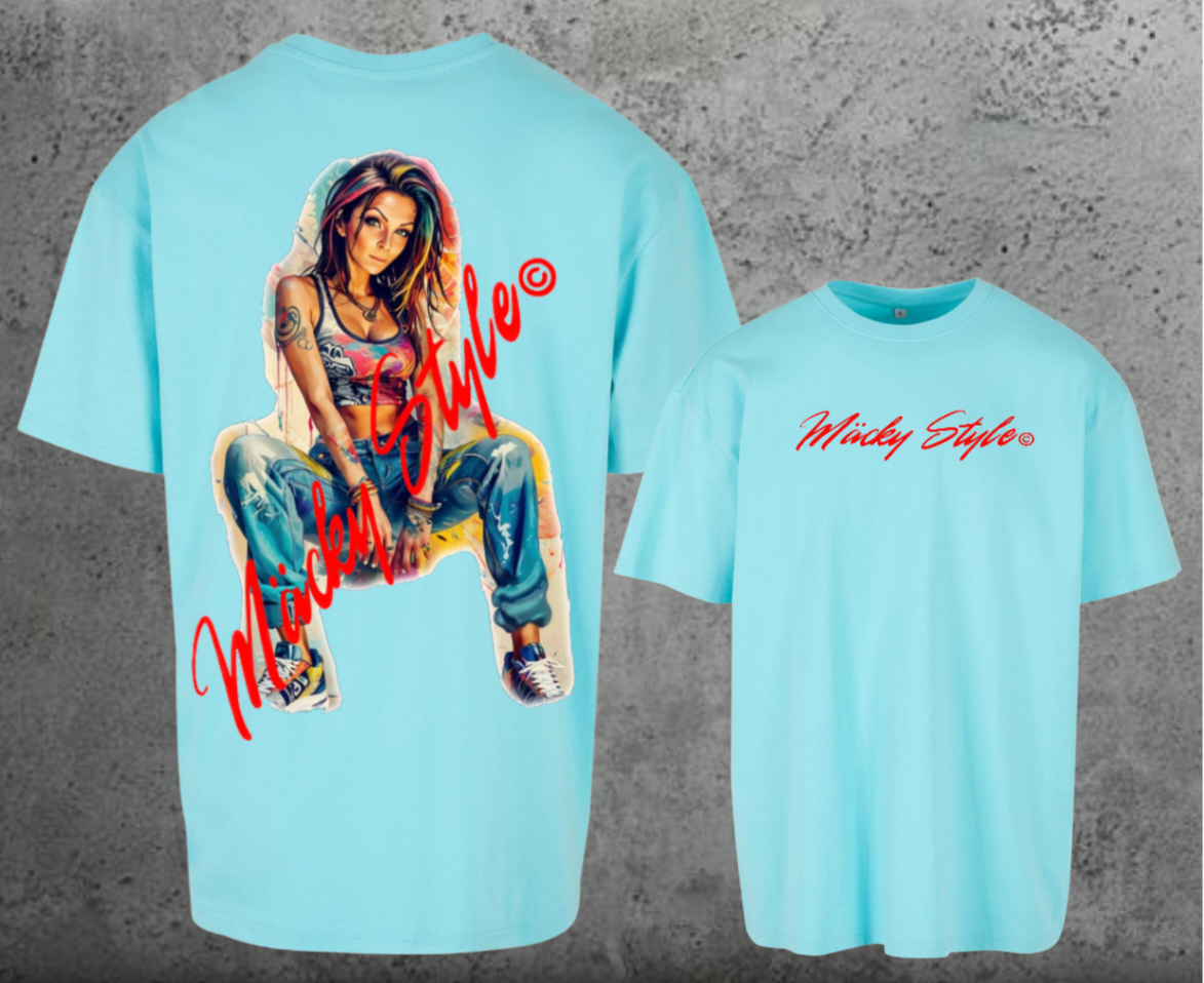 Mäcky Oversize Shirt Backprint