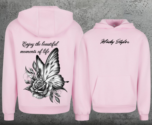 Butterfly Hoodie Soft Backprint
