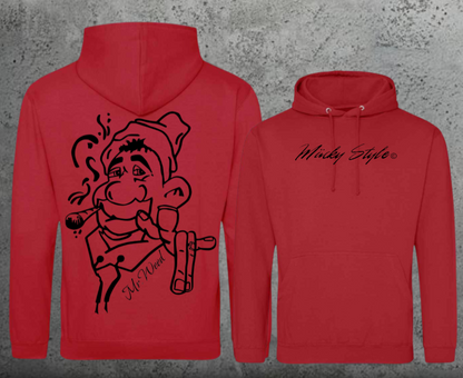 Mr. Weed Hoodie Unisex Backprint