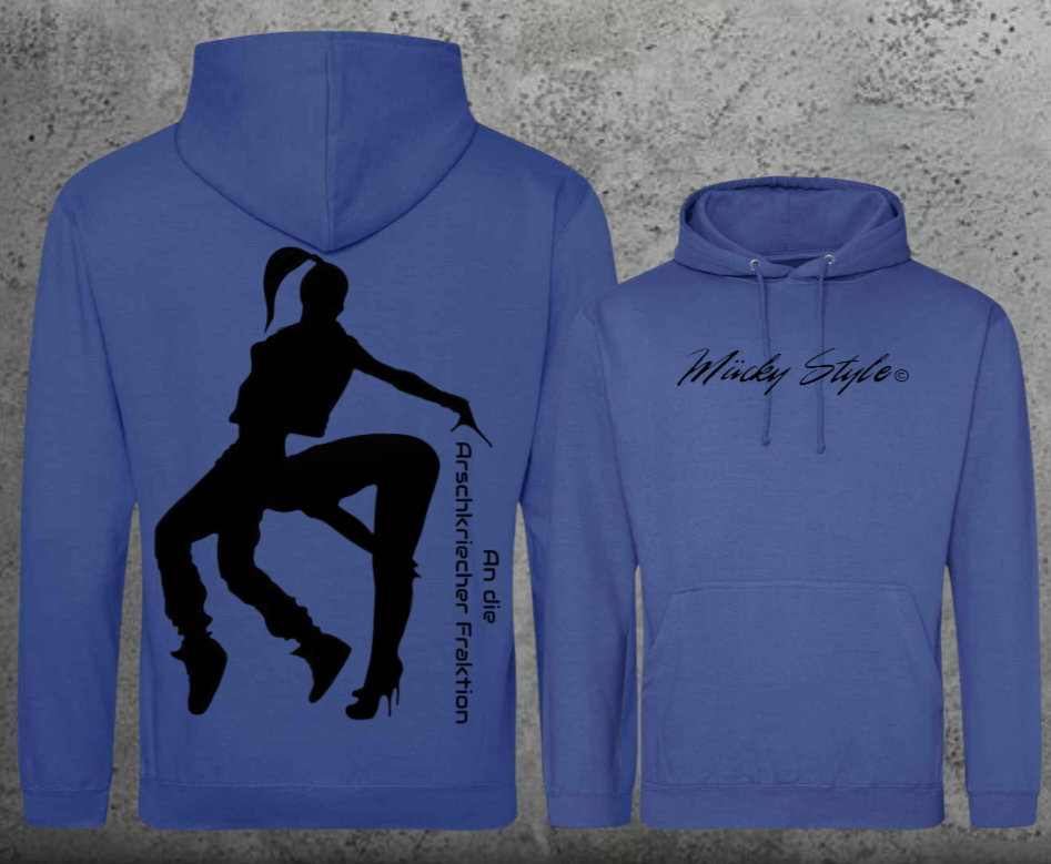Arschkriecher Fraktion Hoodie Unisex Backprint