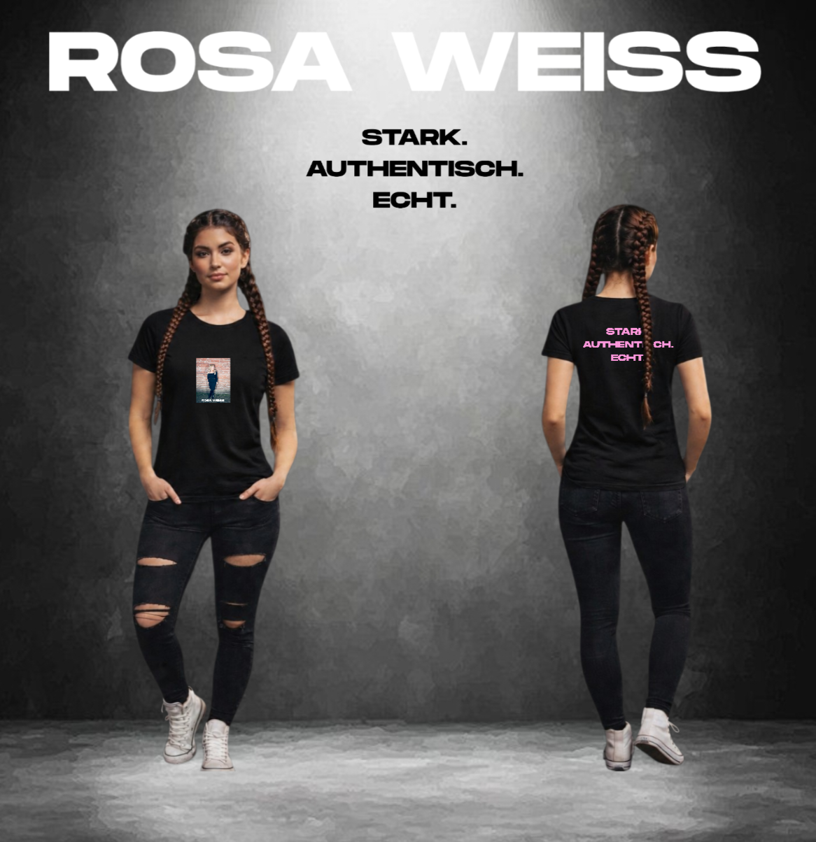 ROSA WEISS - COVER Merch Shirt