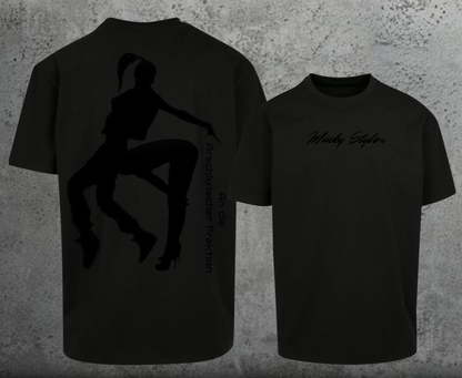 Ass-kisser faction oversized shirt backprint