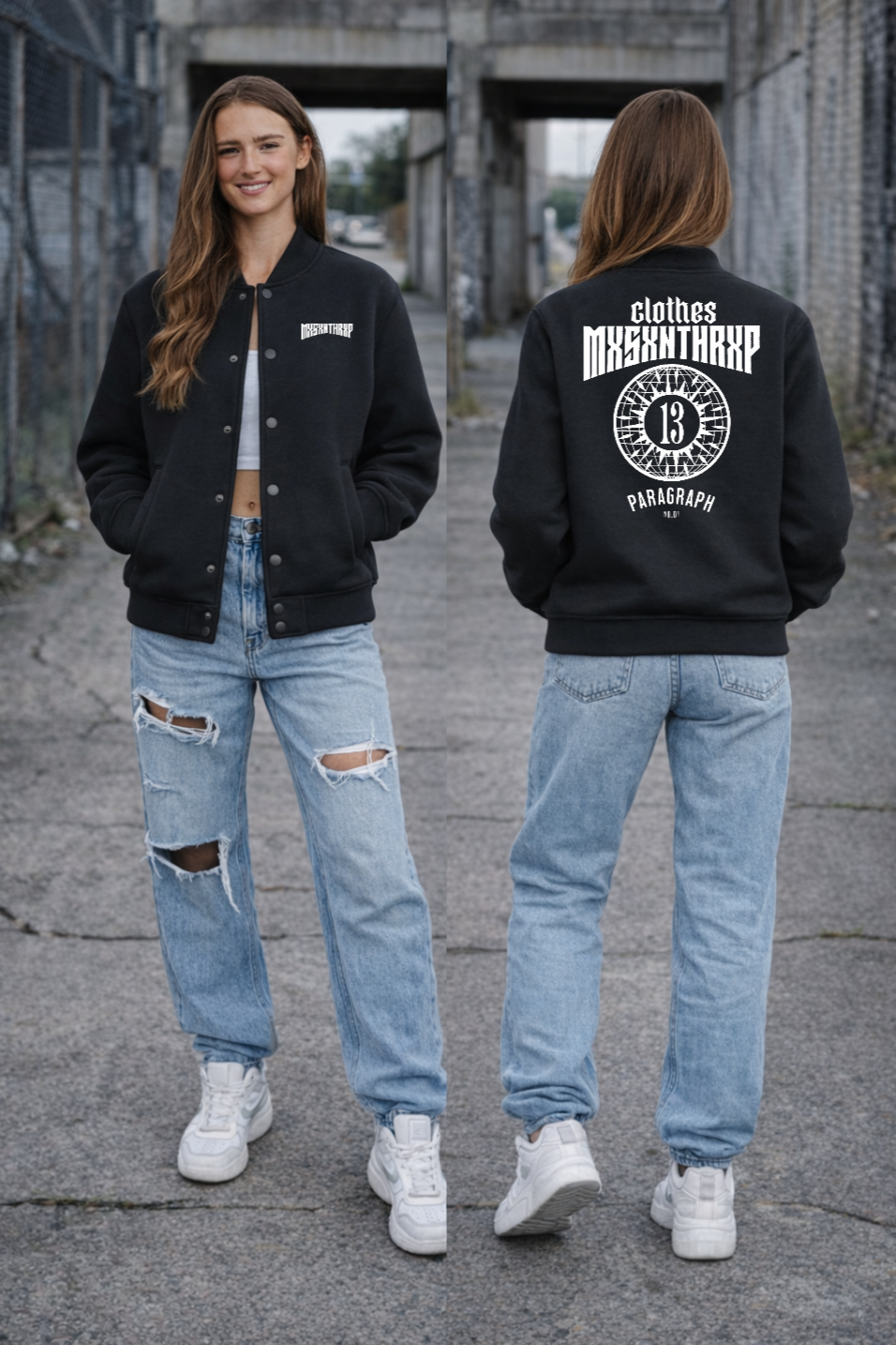 Clothes 13 Premium Collegejacke Unisex