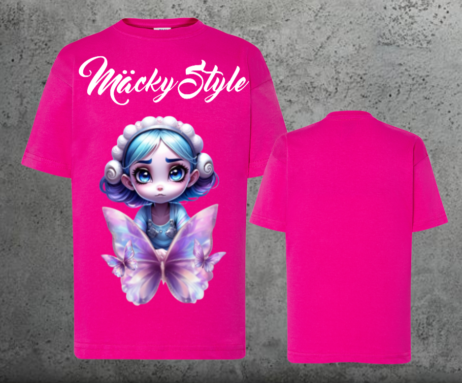 Butterfly-Fee Kids Shirt Unisex