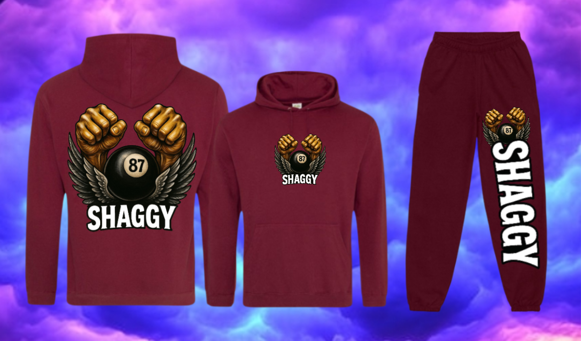 Shaggy  Unisex Jogger Front-Backprint