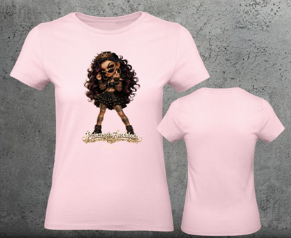 Prinzessin Arschloch  Woman Shirt Frontprint