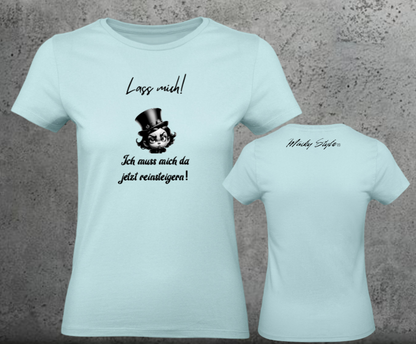 Maglietta Let Me Woman con stampa frontale