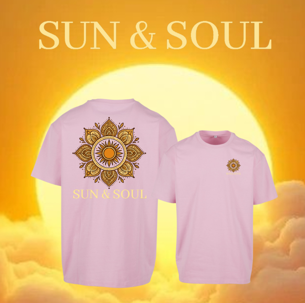 Sun & Soul  Oversize Shirt Backprint