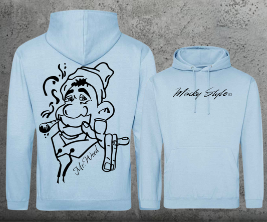 Mr. Weed Hoodie Unisex Backprint