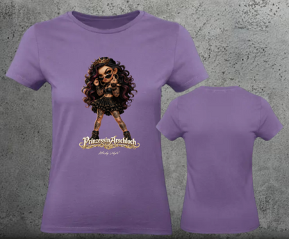 Prinzessin Arschloch  Woman Shirt Frontprint