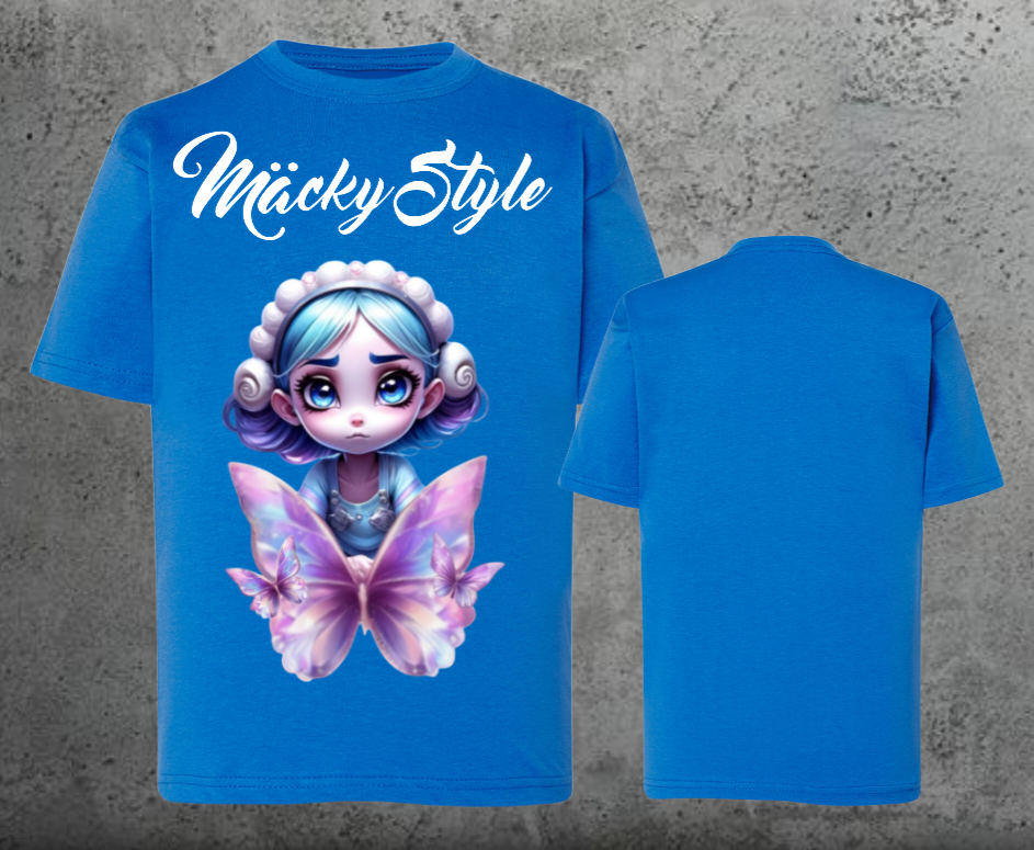 Butterfly-Fee Kids Shirt Unisex