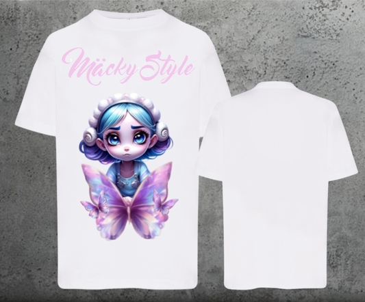 Butterfly-Fee Kids Shirt Unisex