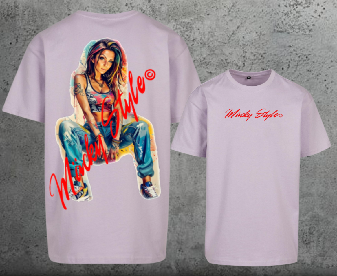 Mäcky Oversize Shirt Backprint