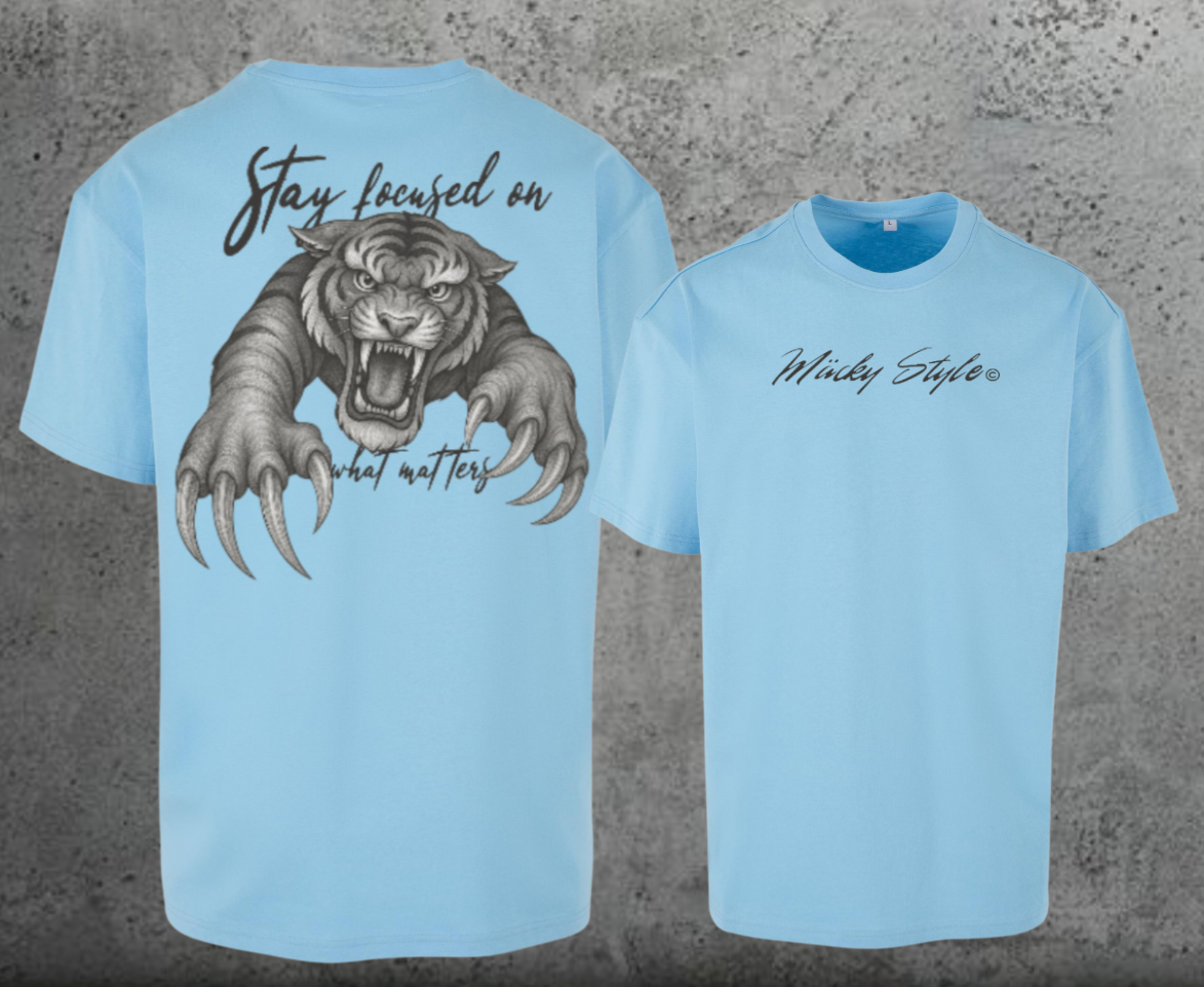 Tiger Oversize Shirt Backprint