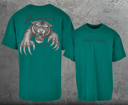 Tiger Oversize Shirt Backprint Unisex