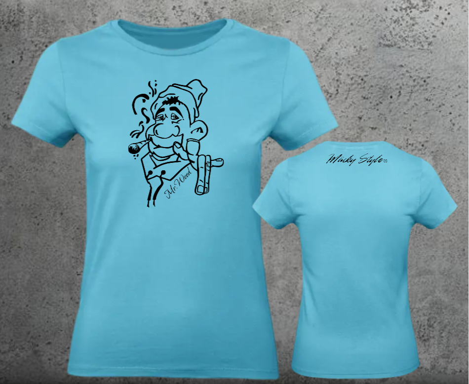 Mr.Weed Woman Shirt Frontprint
