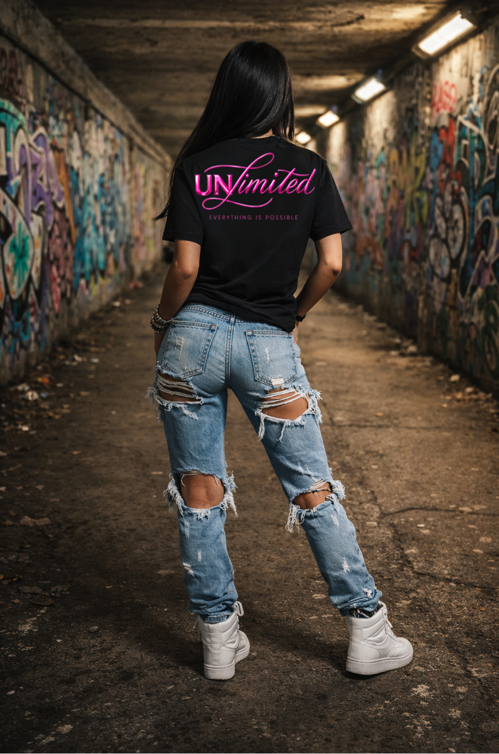 UNlimited Oversize Shirt Backprint