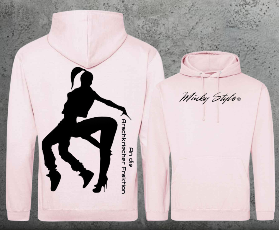 Arschkriecher Fraktion Hoodie Unisex Backprint