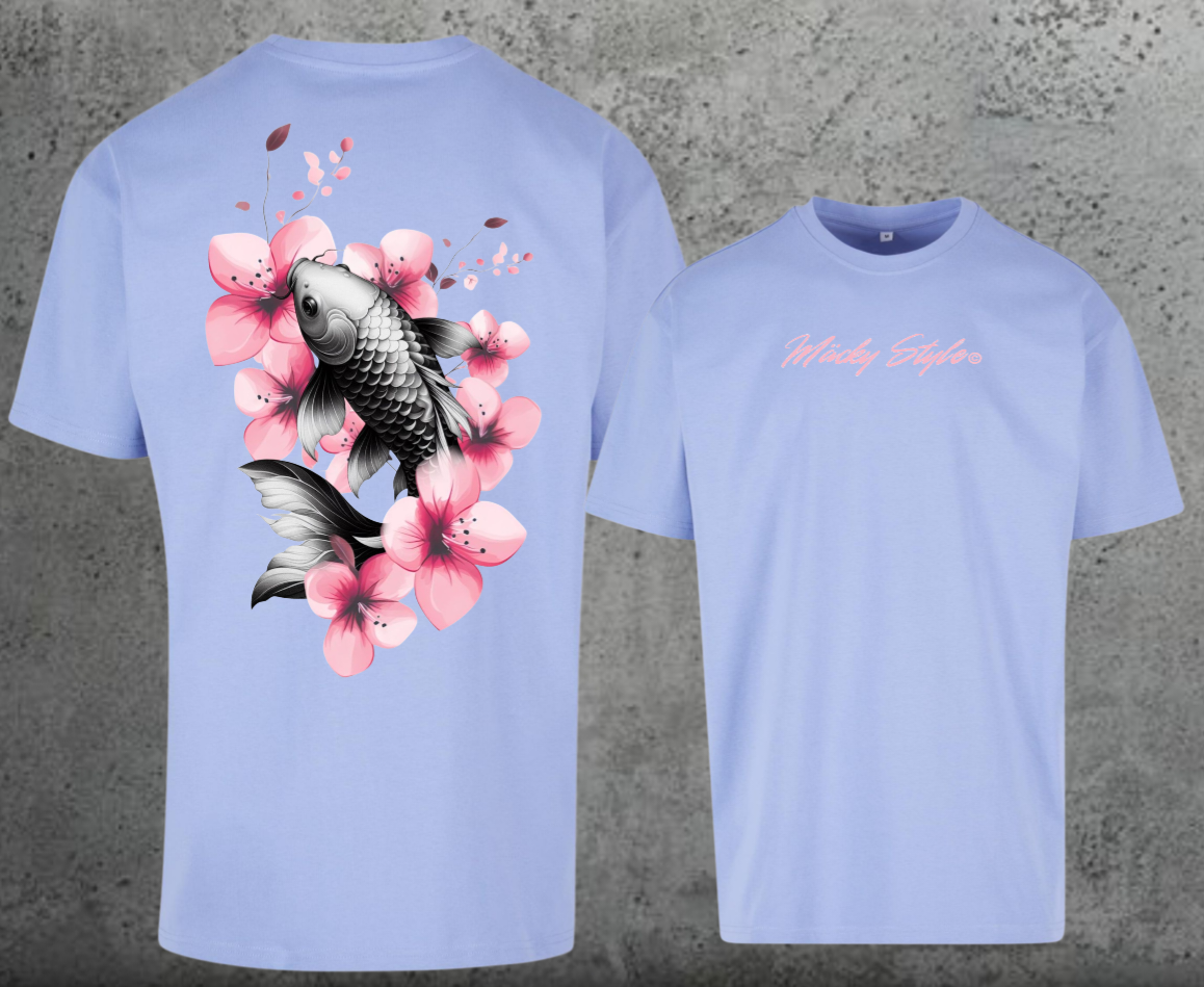 Koi Oversize Shirt Backprint