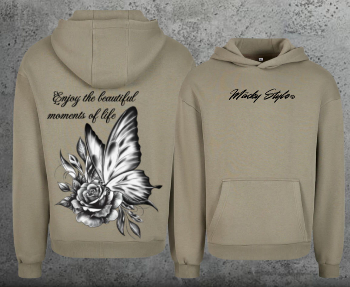Butterfly Hoodie Soft Backprint