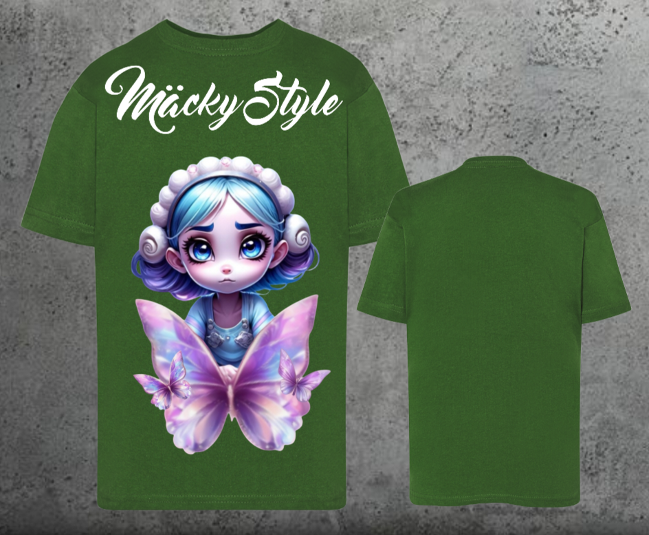 Butterfly-Fee Kids Shirt Unisex