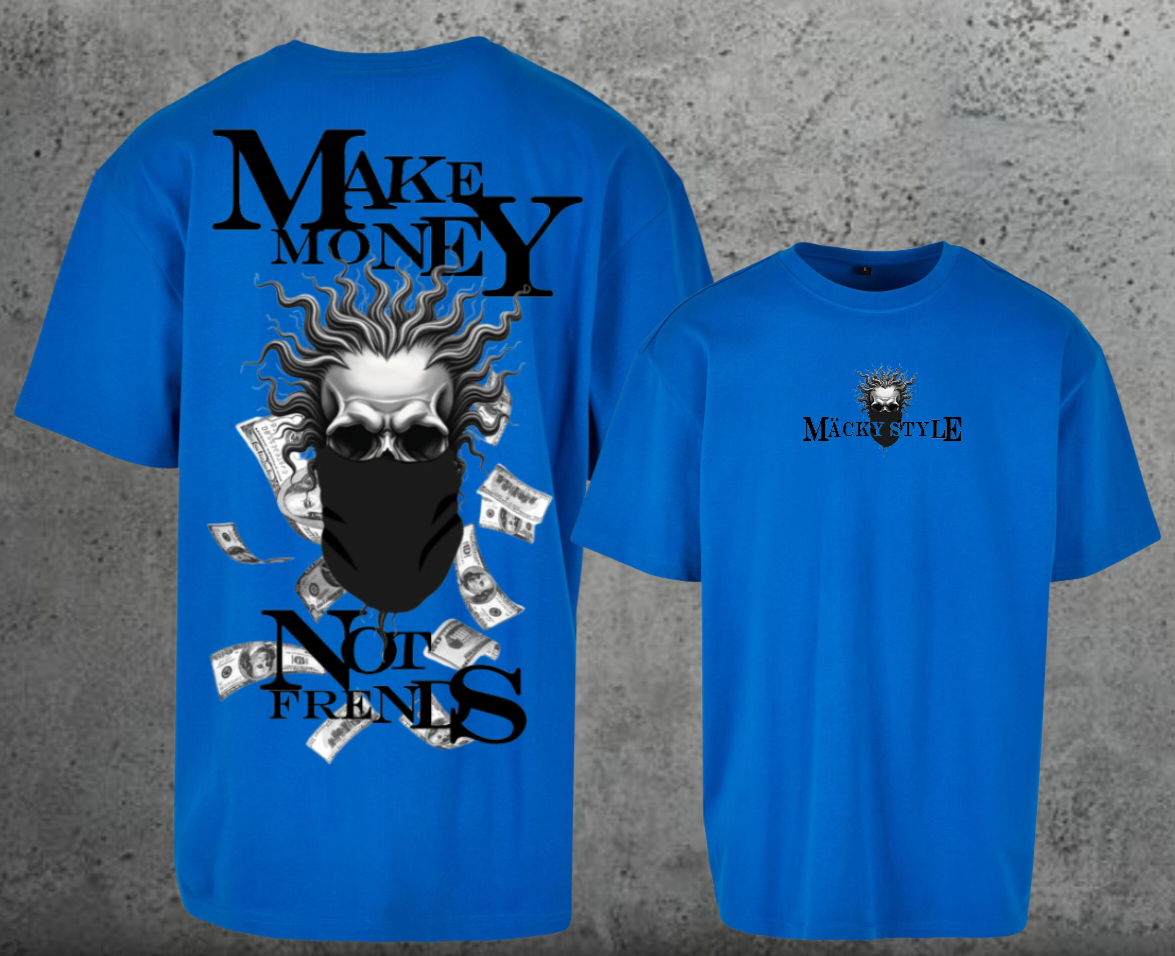 Make Money Oversize Shirt Backprint