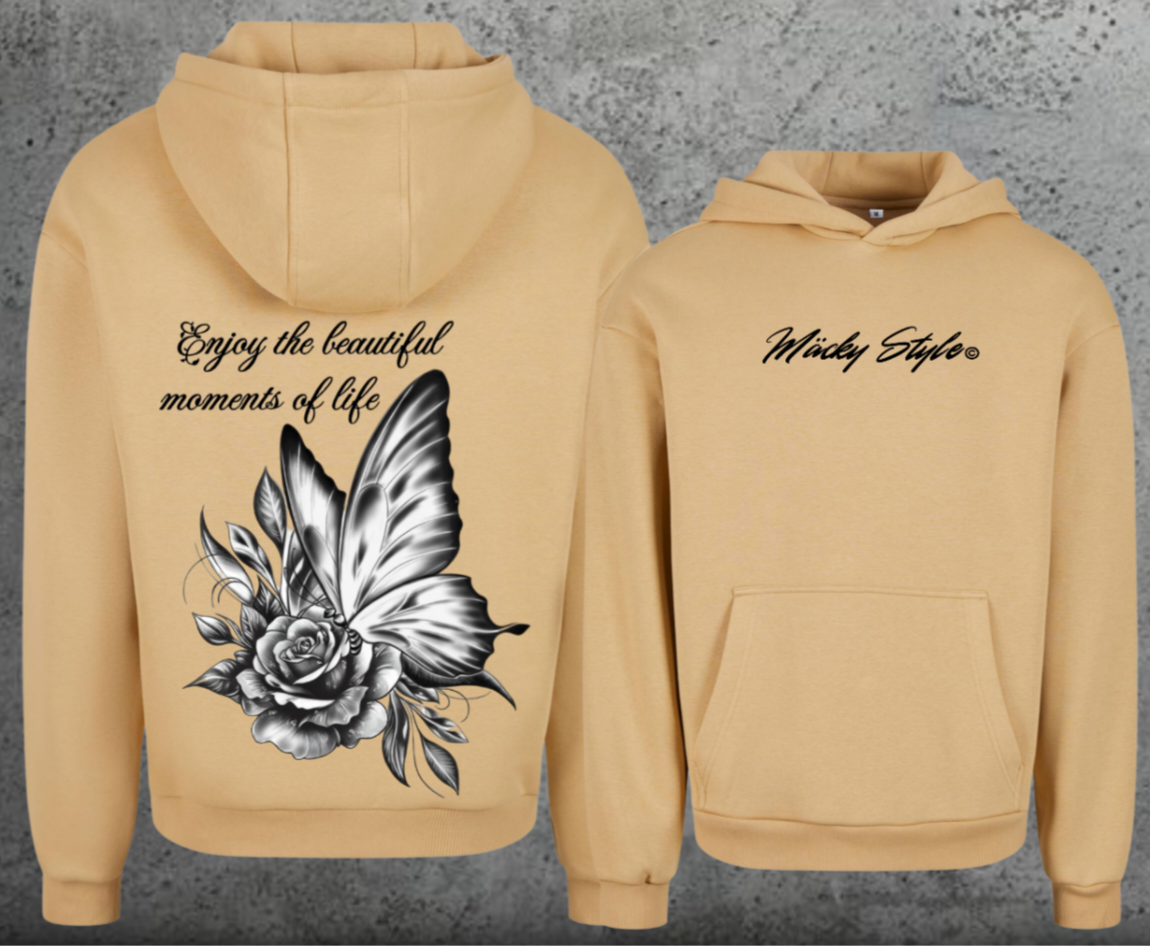 Butterfly Hoodie Soft Backprint