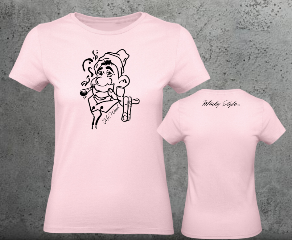 Mr.Weed Woman Shirt Frontprint